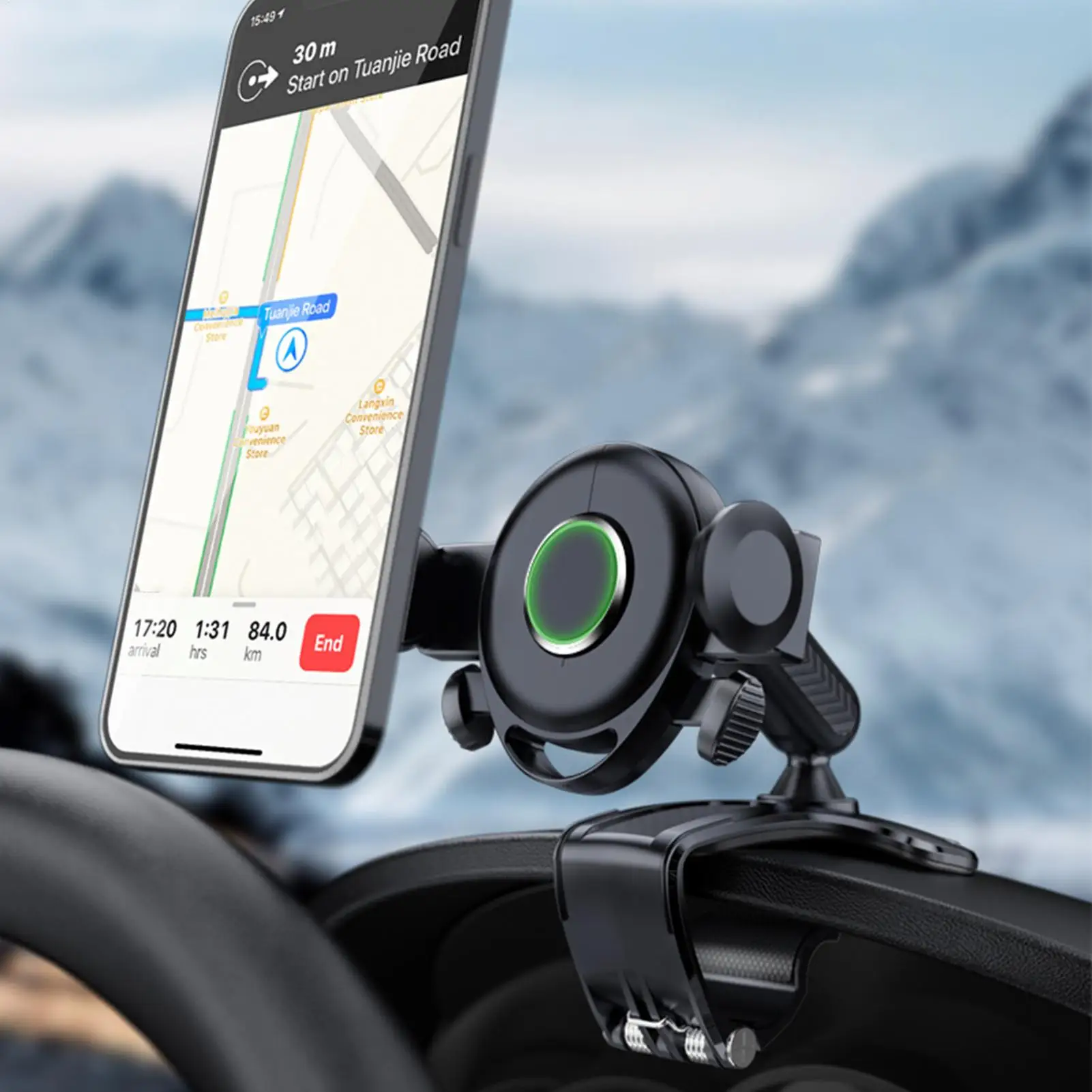 

Держатель для телефона в автомобиль, многофункциональное универсальное крепление для телефона, для вождения, навигации, поездок, путешествий, доставки