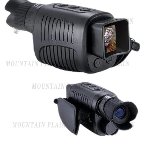 All Black Visible Infrared Night Vision Device Digital Day and Night Monocular Outdoor Telescope Temu