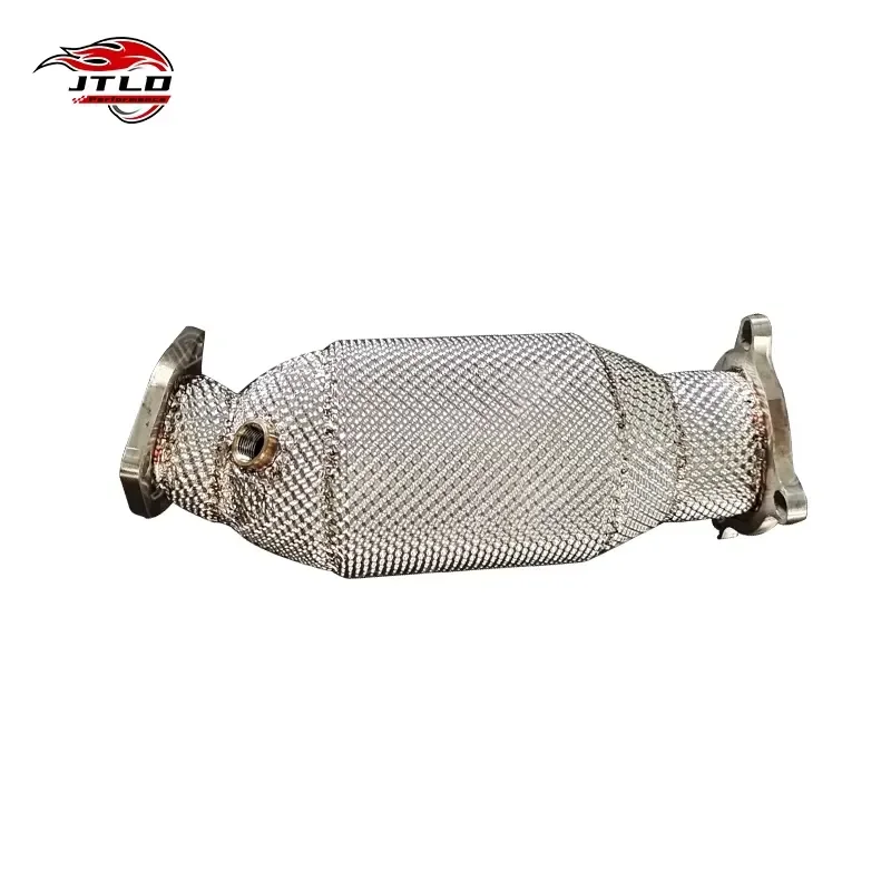 Stainless Steel Downpipe Front Pipe for 2018 AUDI Q5 B9 2.0T High Flow Performance Exhaust Upgrade Without OPF