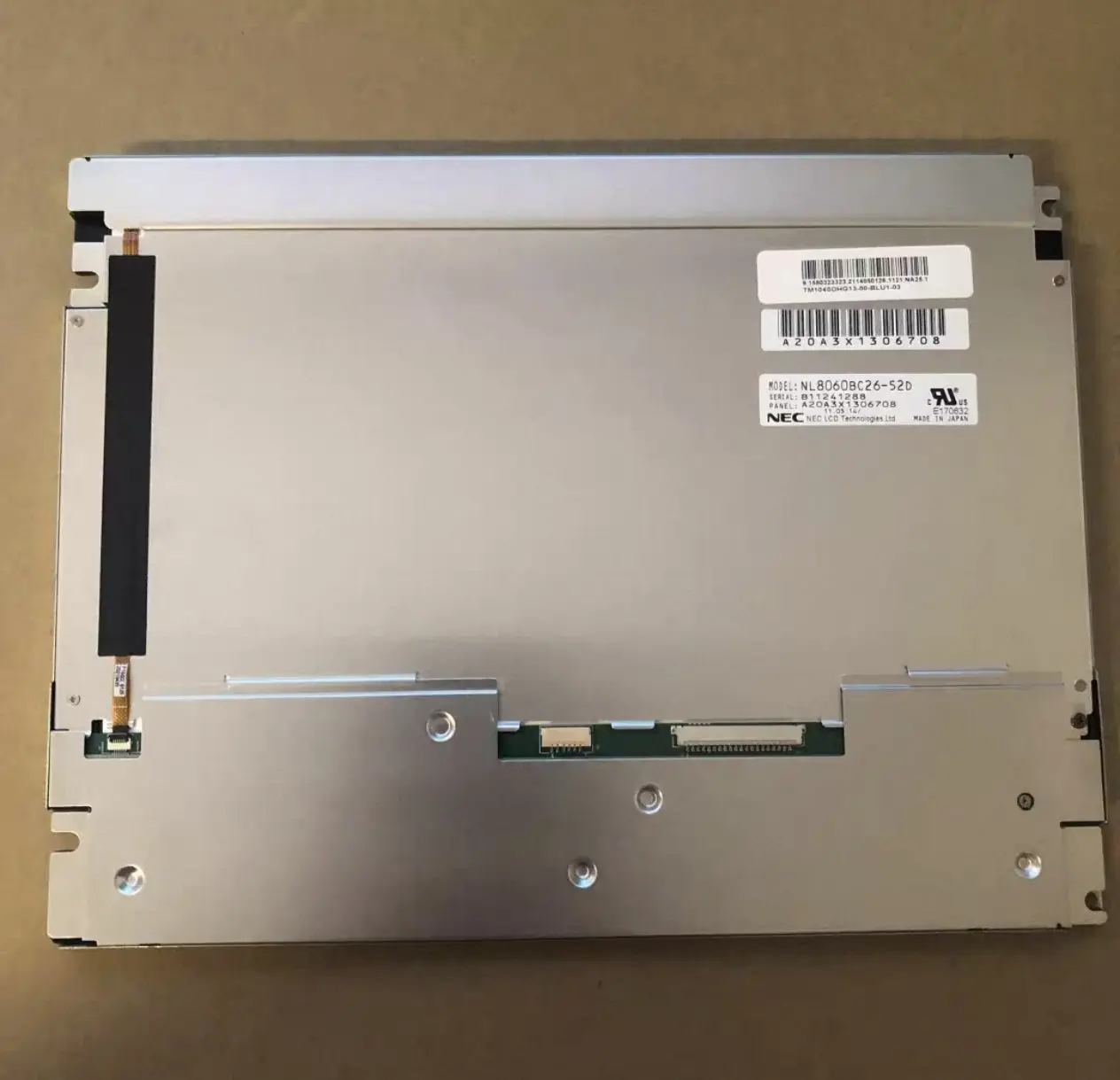 NL8060AC26-52D 10.4-inch Genuine NLT Industrial Edition Brand New 100% Tested
