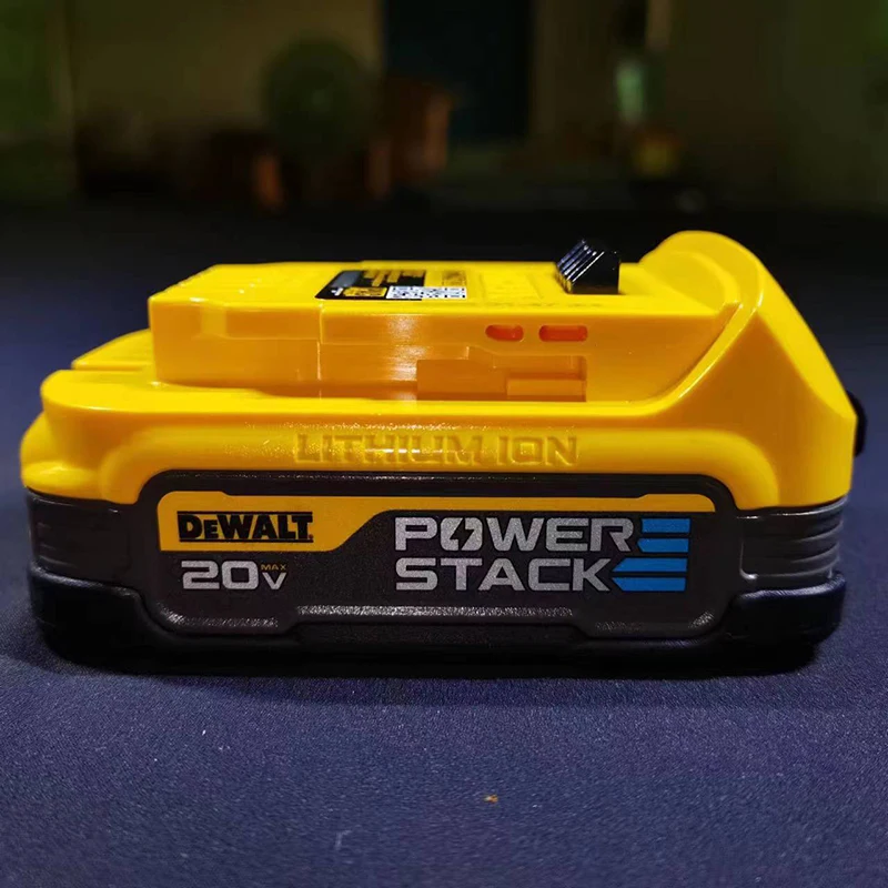 DEWALT DCBP034 POWERSTACK™ Lithium Battery 20V MAX Compact 1.7 Ah Resist Overmolded Base Blade Battery