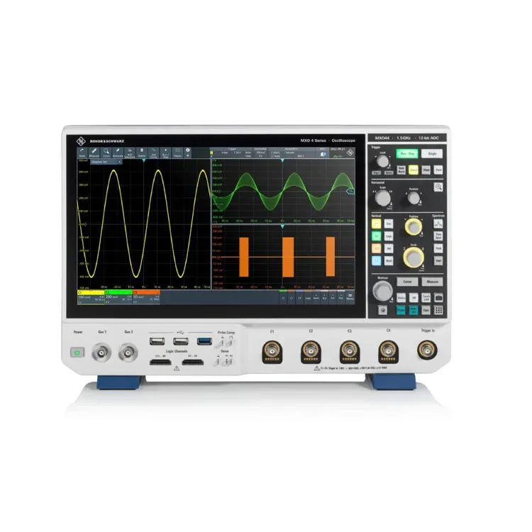 R&S MXO 4 Oscilloscope 500 MHz To 1.5 GHz 4 Channels 5 Gsample/s R&S MXO44-245