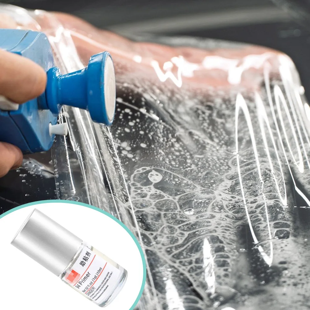 

5 Bottles 10ml Adhesion Promoter Double Sided Tape Enhancer for Car Accessories Glass Plastic Rubber Metal Surface Treatment