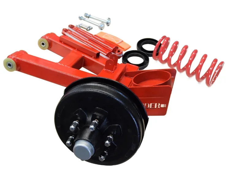 Independent suspension front or rear axle