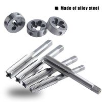 40pcs New Metric Tap And Die Set Alloy Steel Metalworking Hand Tapping Tools M3-M12 Threading Tool Kit