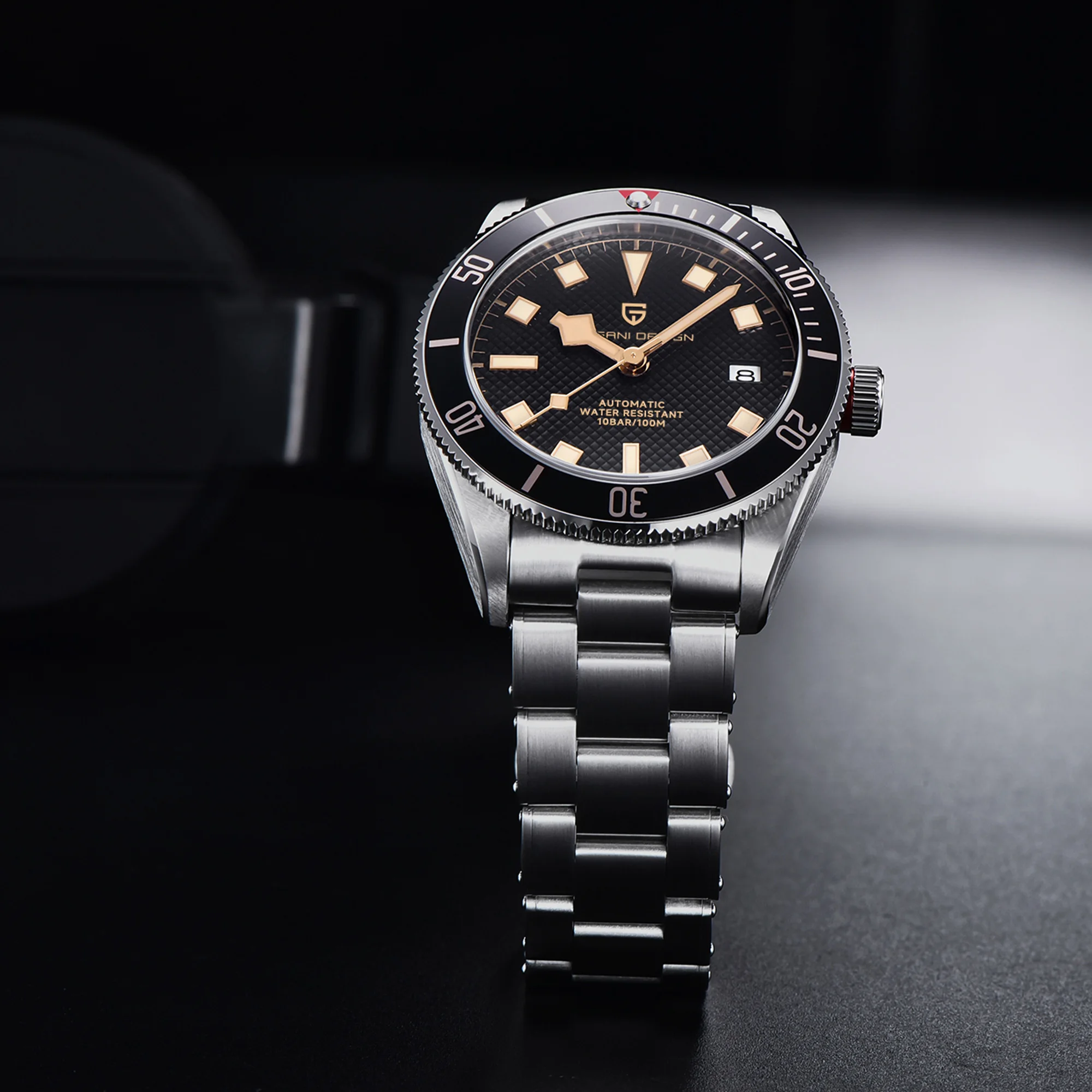 Jam Tangan Otomatis Pria Pagani Design2025, Baja Anti Karat, Mekanik, Sport, Tahan Air, Kotak Hadiah, Tanggal Otomatis