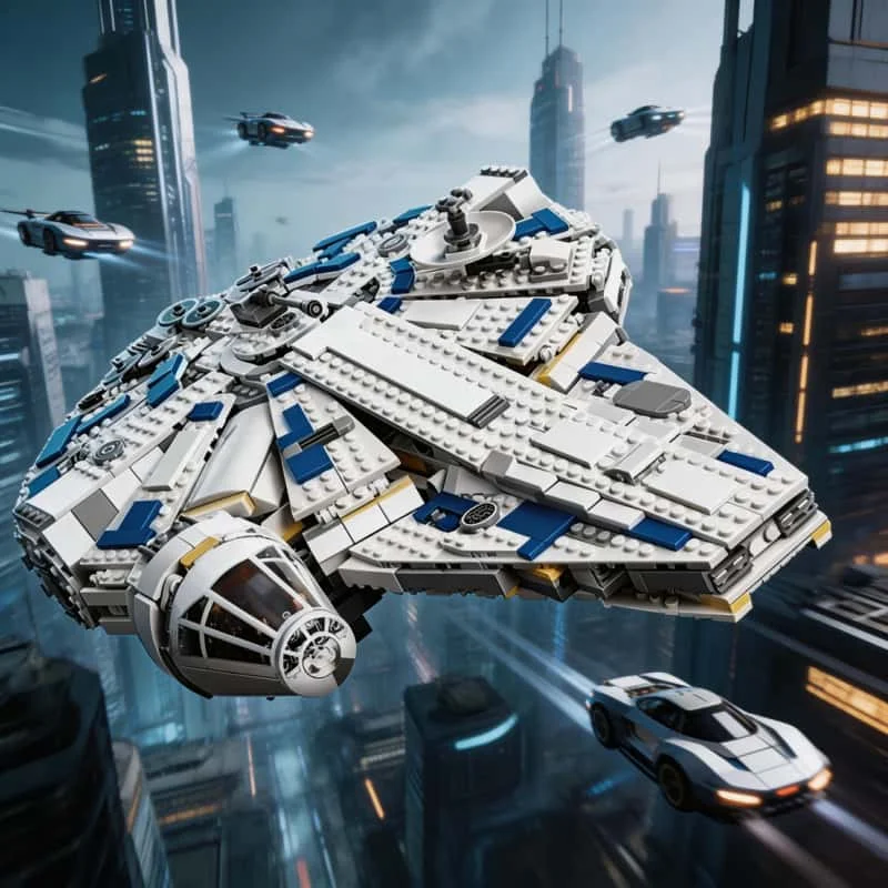 

2026 New 1149PCS Millennium Spaceship Falcon building blocks adult building brick toys birthday Christmas gifts