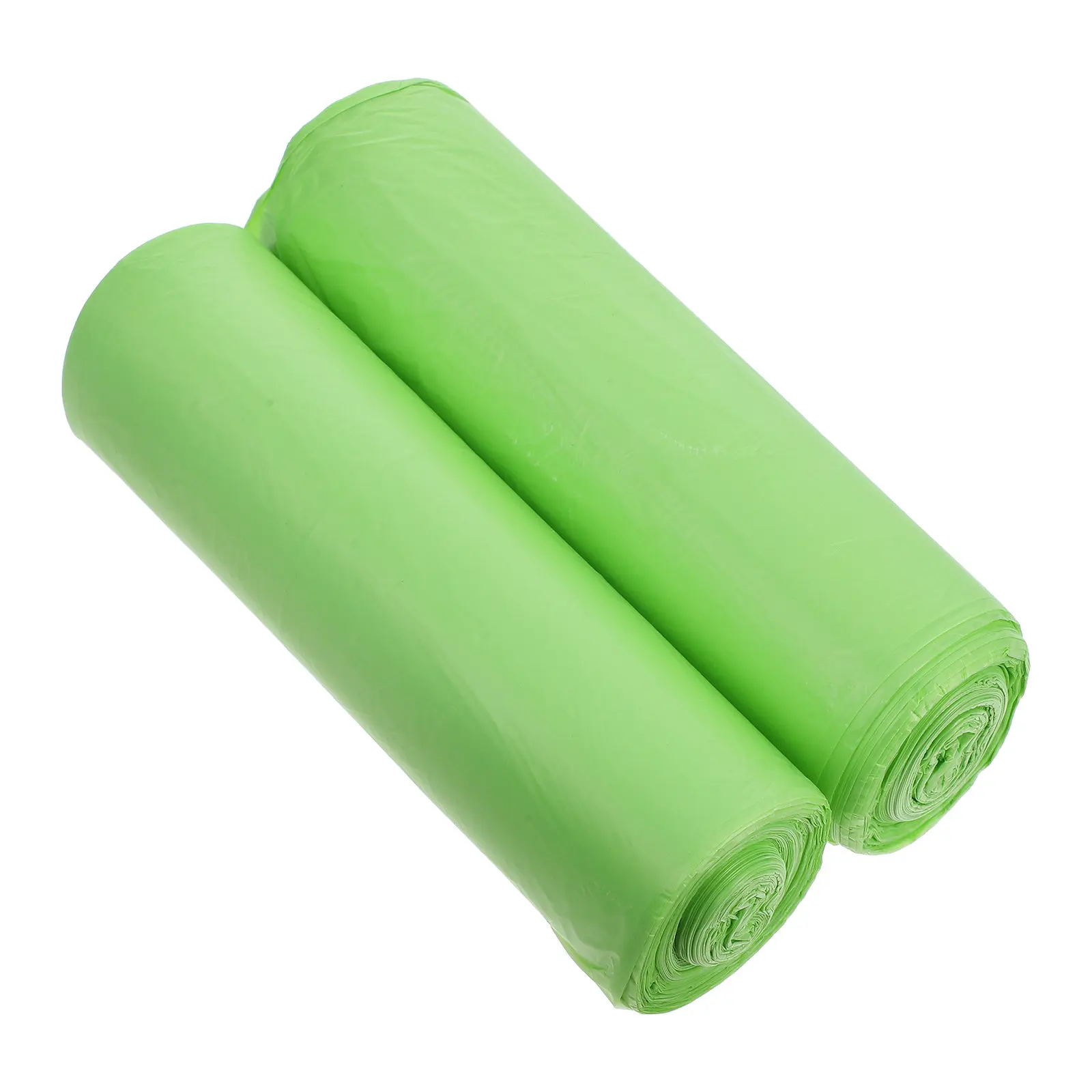 

2 Rolls Biodegradable Compost Bags for Garden Waste Lawn Leaves Yard Debris Organic Fertilizer Making Eco Friendly Degradable