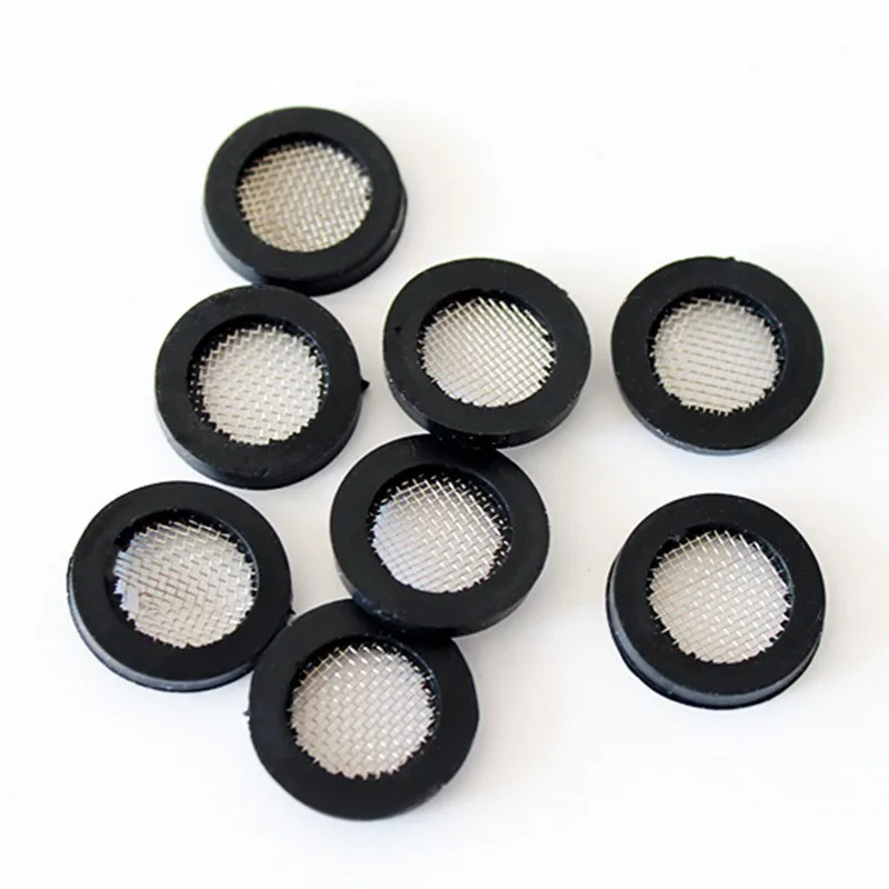 10pcs/Set Rubber O-Ring Gaskets Net Shower Head Filter Hose Seal Washers Inlet Pipe Faucet Replacement Part for Home Shower