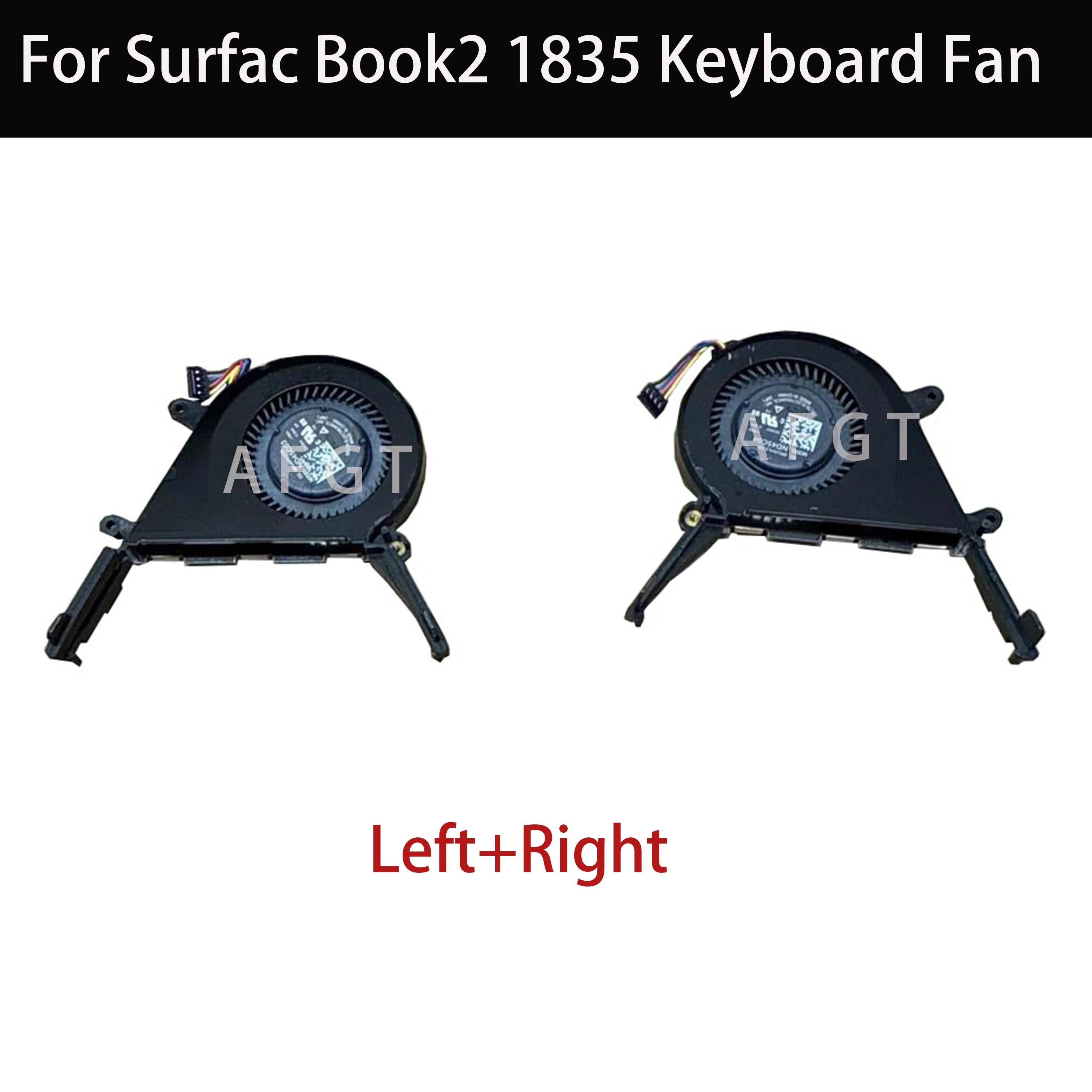 Original Fan For Miscrosoft Surface Book2 1835 Keyboard Fan Motherboard Graphics Card Fan ND45C04 ND45C03