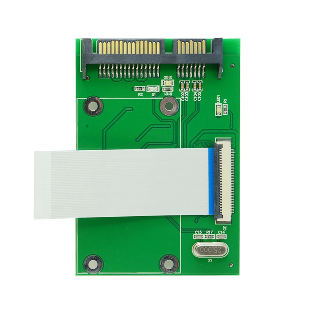 1.8 inch 40Pin ZIF/ SSD HDD Hard Disk Drive to 7+15 22 Pin SATA Adapter Converter Board