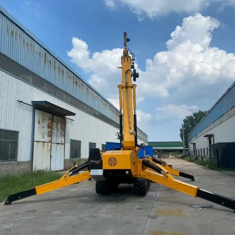 Spider Crane 10 tonnes avec Ce, Spider Crane haute performance avec télécommande