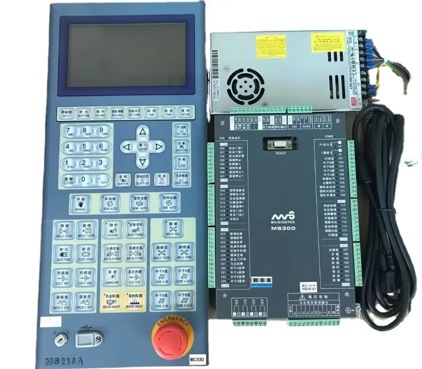 

PORCHESON MS500 + MS210A (7-дюймовая система управления панелью ПЛК для формовочной машины формовки (новая и оригинальная) Замена PS660AM