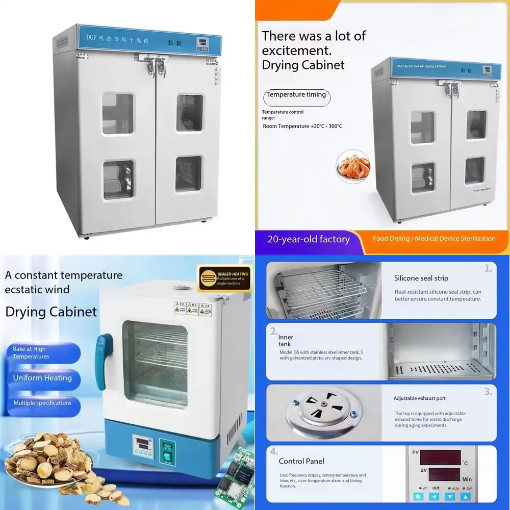 

Blast Drying Ovens Industrial Drying Oven Laboratory Stainless Steel Hot Air Circulating Baking Oven for Drying Purposes