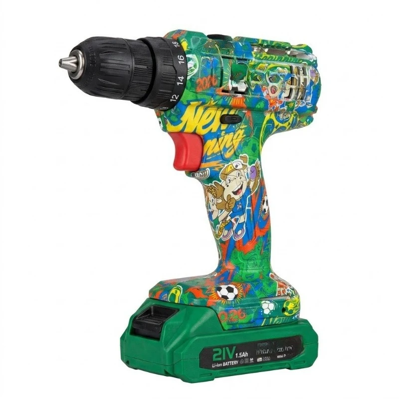 Rechargeable handheld electric drill 21V multi-function multi-accessory set