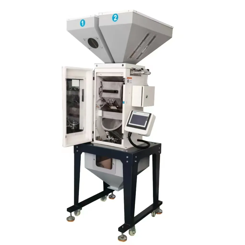 AIROW Full PLC Auto Control 50kg/H Gravimetric Weighing Mixer Accurate Gravimetric Batching Mix Equipment