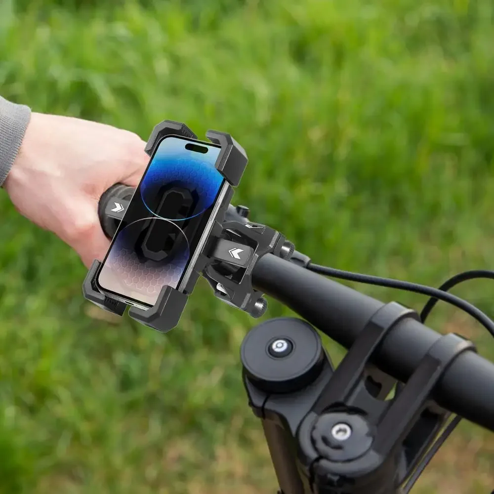 Motorcycle Bike Phone Mount Holder Bicycle Scooter Handlebar Cradle Clip for iPhone 16 17 Pro Max/Plus 15 14 13 Mini XIAOMI - view 3