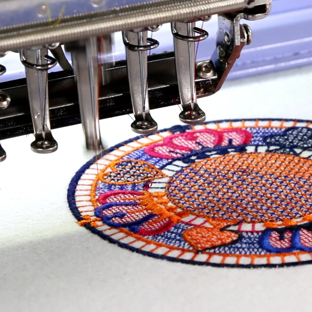 High speed mini single head embroidery machine