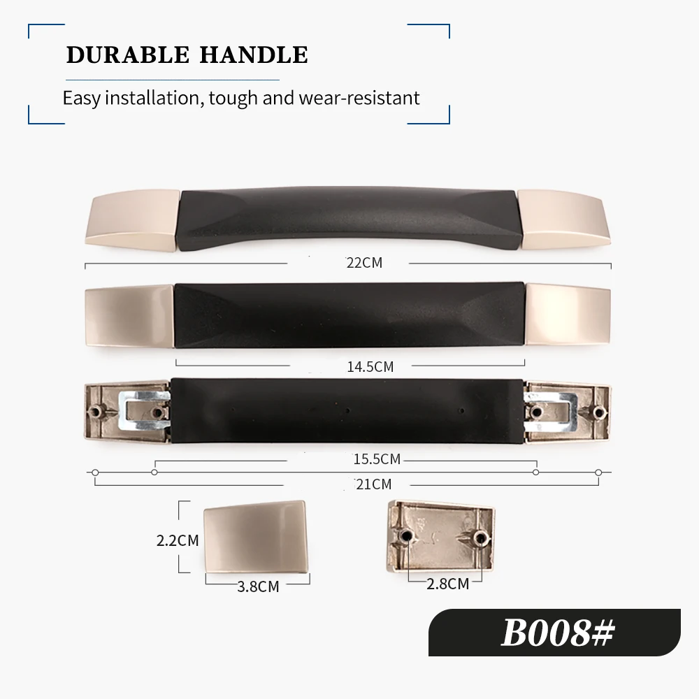 Gepäck Hardware Koffer Reparatur Teile Griff Reise Fall Pull Koffer Hand Tragen Allgemeine Griff – Detail 31