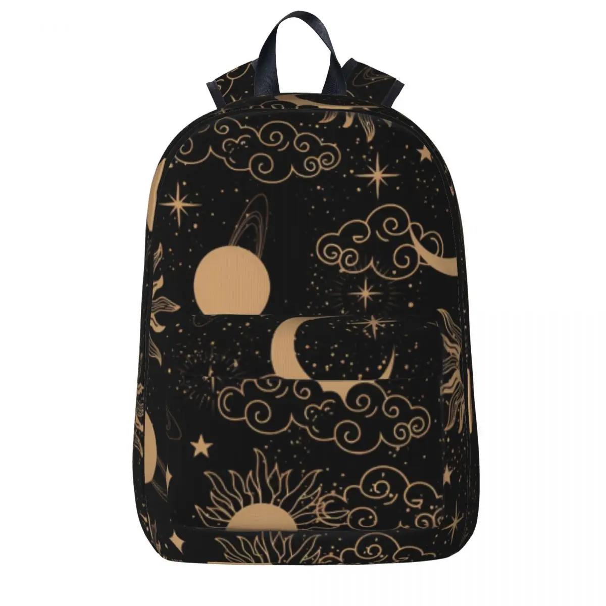 Sun Moon Galaxy Backpack Celestial Space Camping Backpacks Female Design Breathable School Bags Kawaii Rucksack