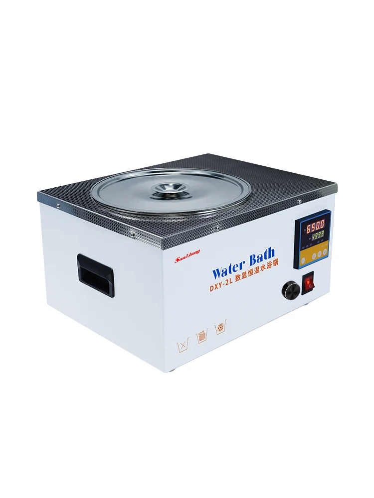 Electric Digital Display Constant Temperature Water Bath Pot Laboratory Anti Dry Burning Magnetic Stirring