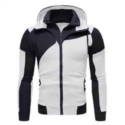 2024 New Autumn Men Sweatshirts Long Sleeve Jacket Hoodie Zipper Closure Jacket Male Hoodies Sweatshirt Slim Fit Male Clothing ﻿