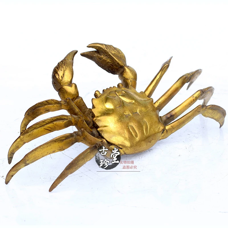 Pure Ornaments, And Small, Symbolizing Wealth From All Directions, Copper General, Large Crab, Home Cash