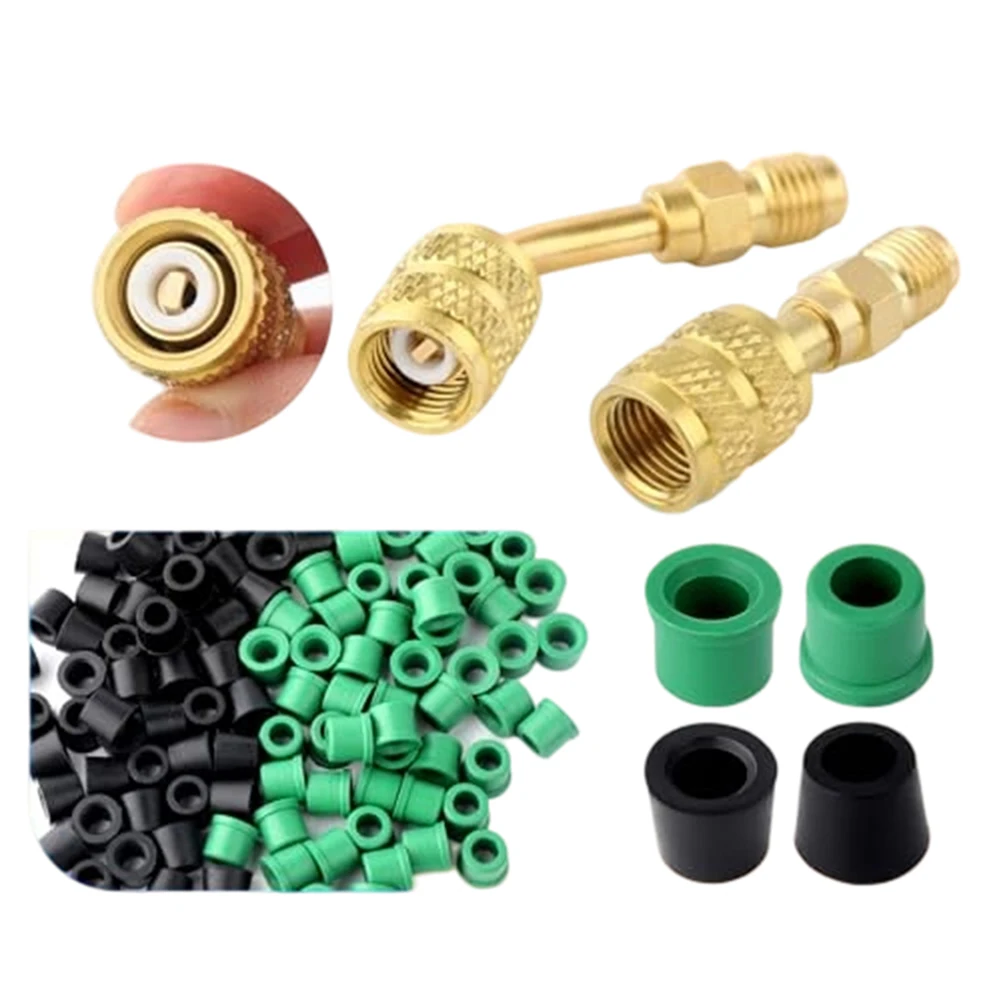 

For Harsh Working Conditions Green HVAC Quick Coupler Gaskets HVAC System Maintenance Kit Impact-resistant Material