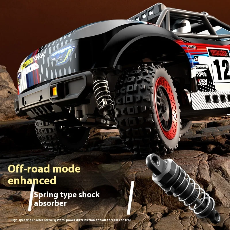 Suzhiyu 18104 Full Proportion 1/18 Remote Controlled Four-Wheel Drive Short Card Simulation High-Speed RC Electric Model Car