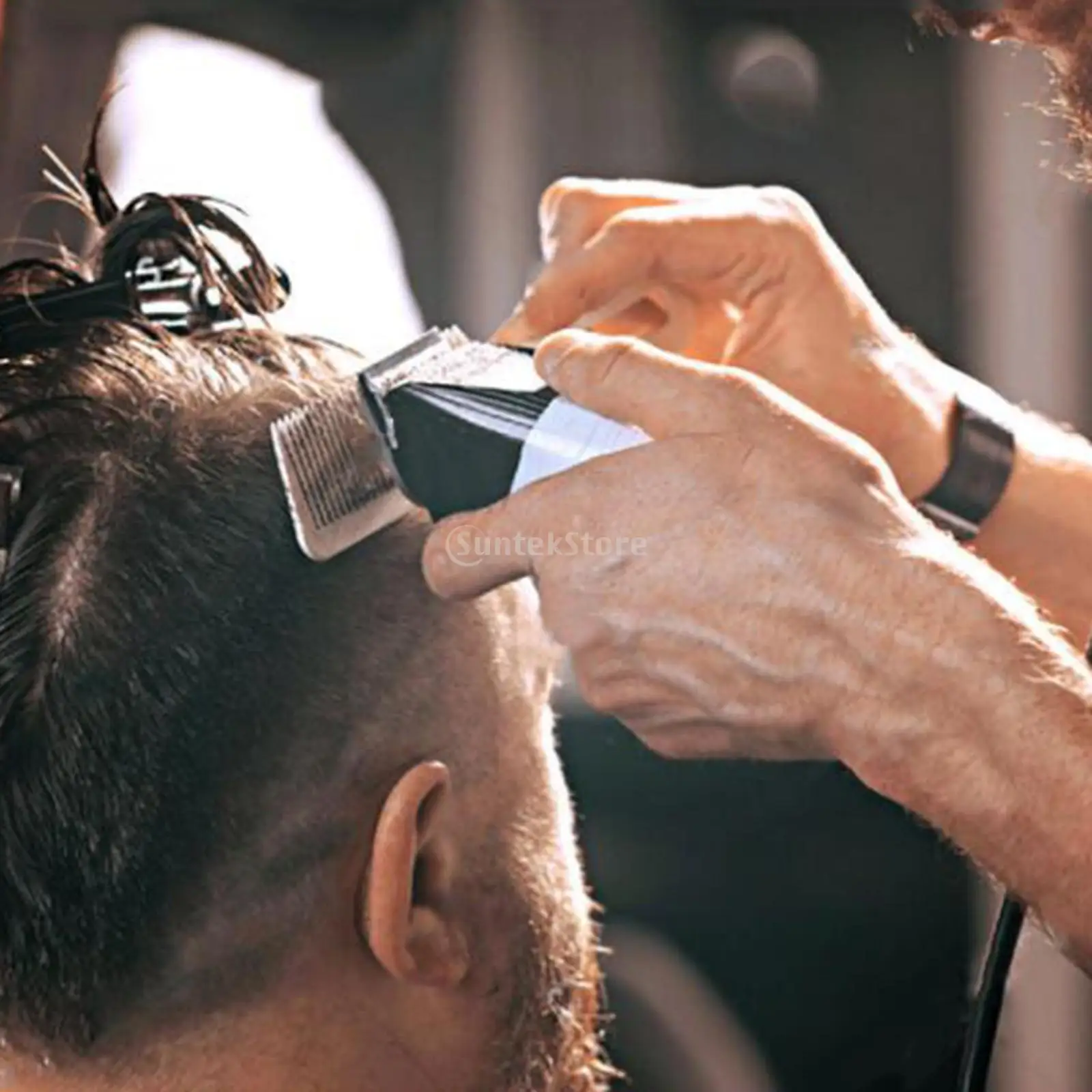 مقص شعر كهربائي بأمشاط محدودة ، أمشاط دفع ، ملحقات حراسة ، 32-38-51-3