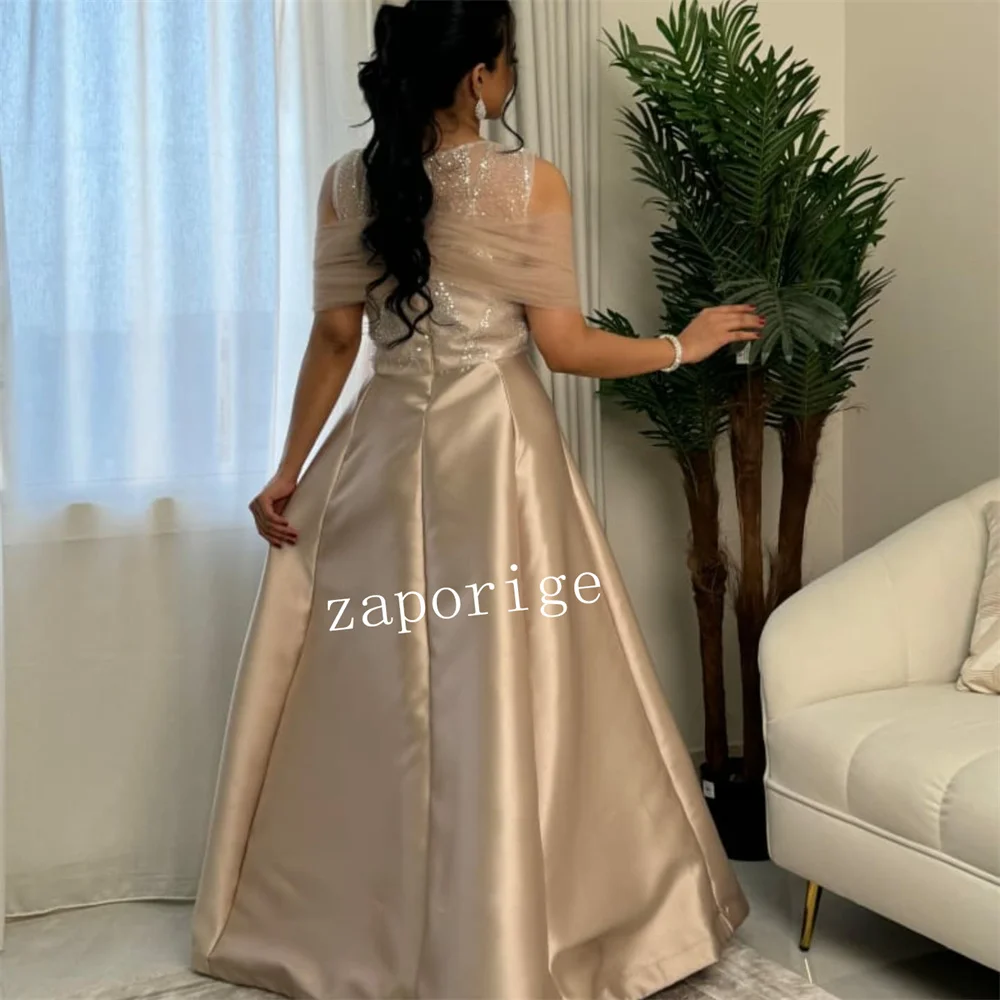 Customized Matching Pattern Pleat A-line Jewel Long Dresses Bespoke Occasion  Intricate High Quality