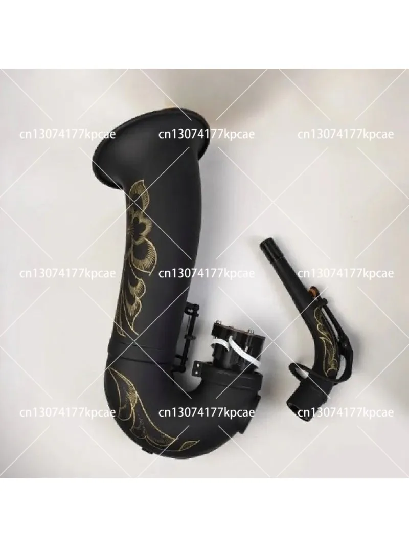 Suitable for  120 kit alto saxophone pure copper elbow neck,  with Special luggage for bending pipes