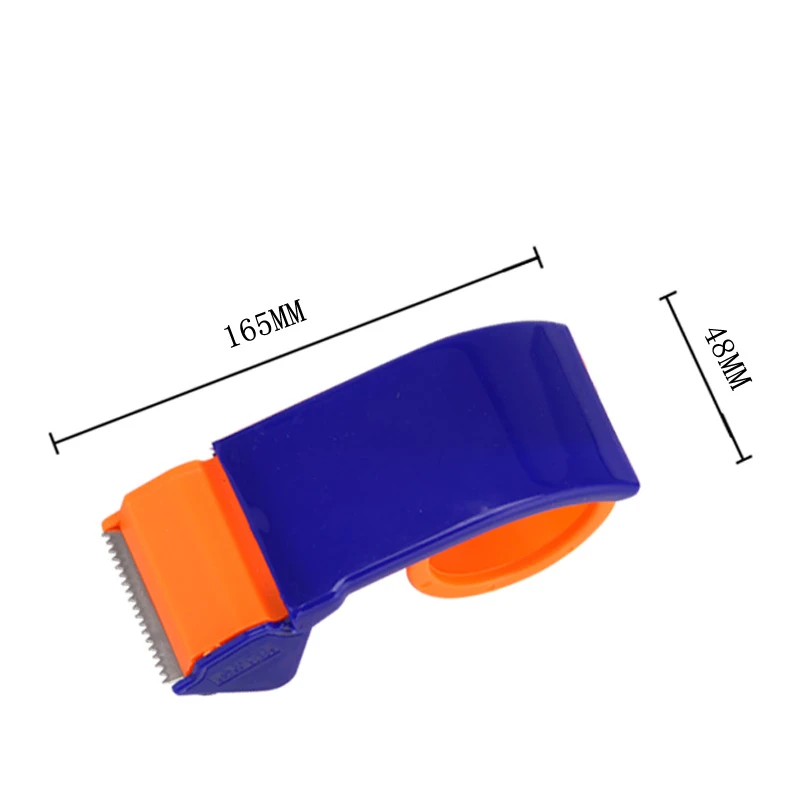 Tape Dispenser Plastic Sealing Packer Packaging Parcel 48MM Width Roller Tape Cutter Sealing Tape Holder Manual Packing Machine