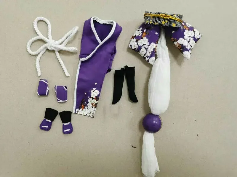 

1:6 Scale Purple Clothing Set Model for 12" TBL Female Doll