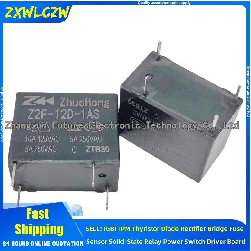 5 قطعة/الوحدة التتابع GK-C-1A-12D H Z4078-12L-2CS ZD4115K-S-A 12VDC LMD 24VDC-C Z2F-12D-1AS Z2F-12DH-1AS Z2F-24D-1AS