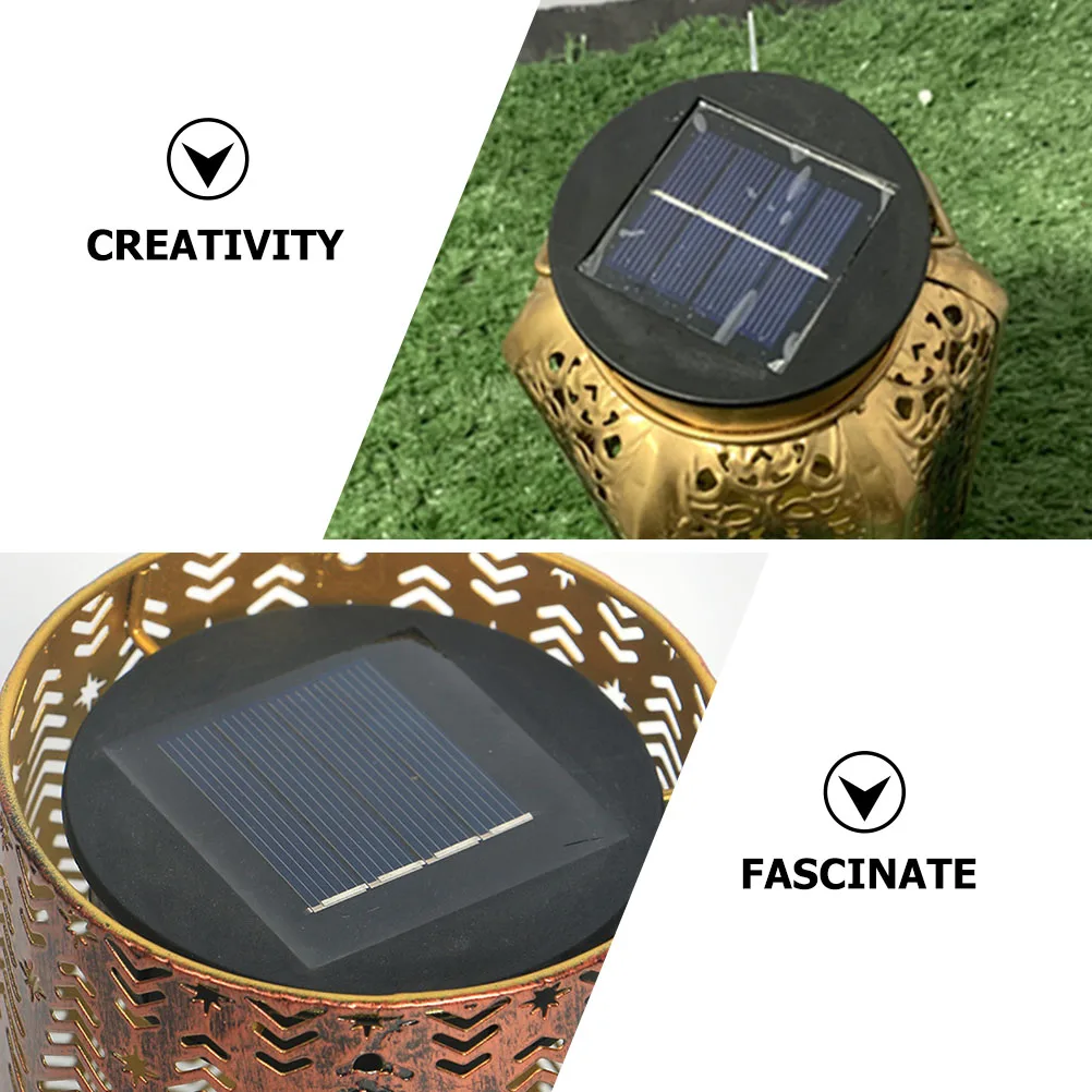 

Solar Lantern Light Replacement Tops Lamp Holder Diy Case For Hanging Lanterns Solar Energy Environmentally