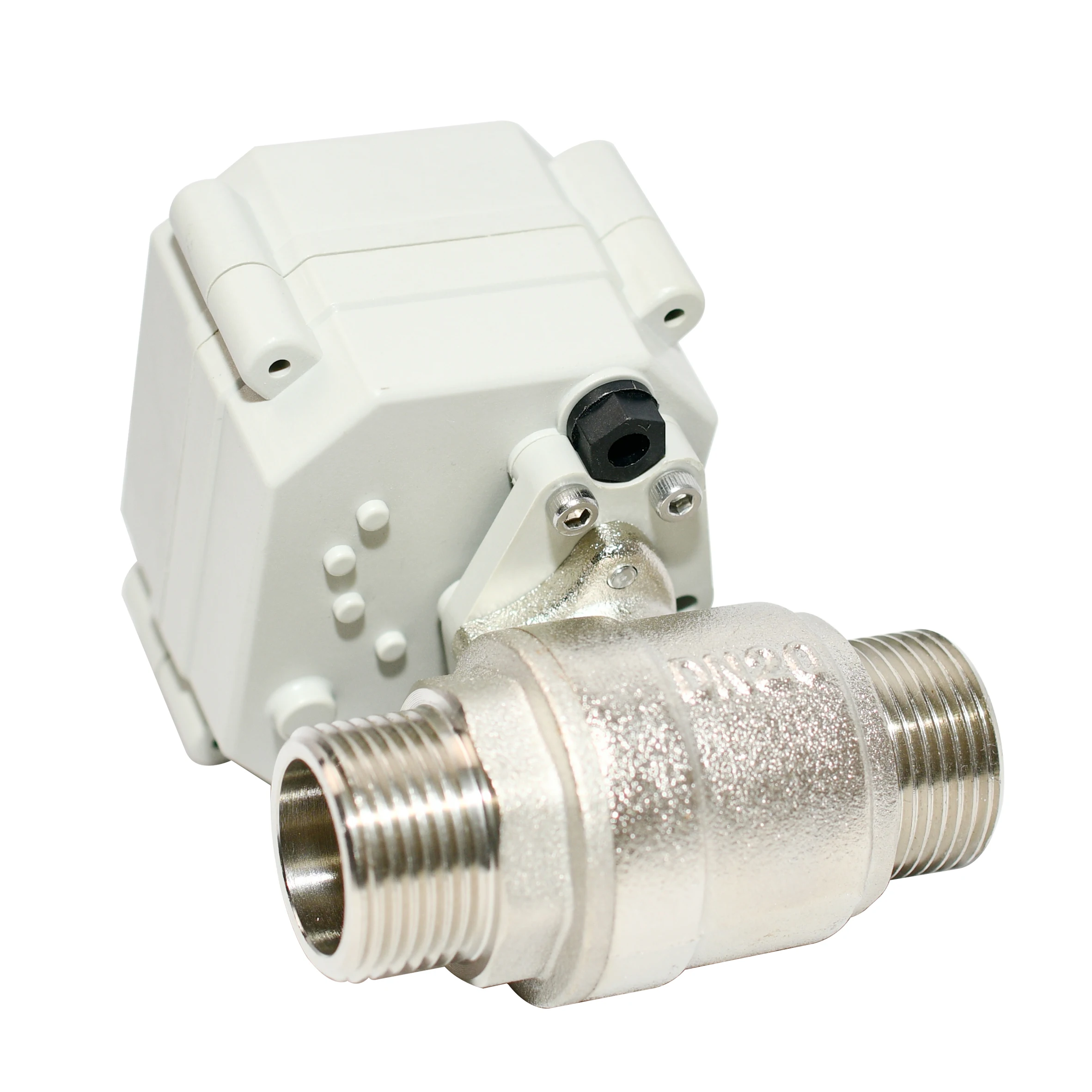 

2 Way DC12V DN20 3/4'' Female-male Nickel Plated Brass Flow control Electric Actuator Valve