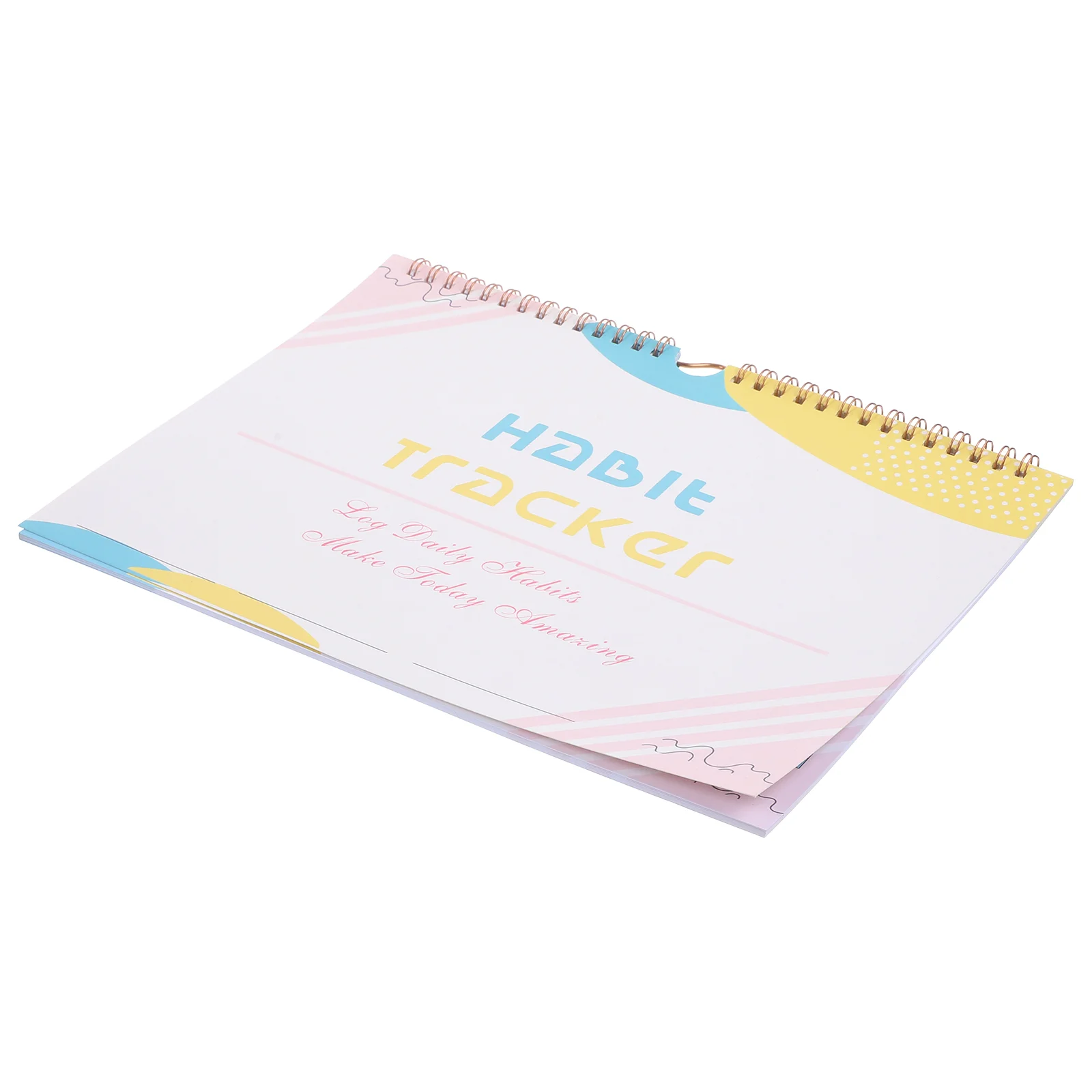 Self-discipline Check-in Schedule Habit Tracker Journal Calendar Workout Planner Notepad Weekly Undated Goals Large