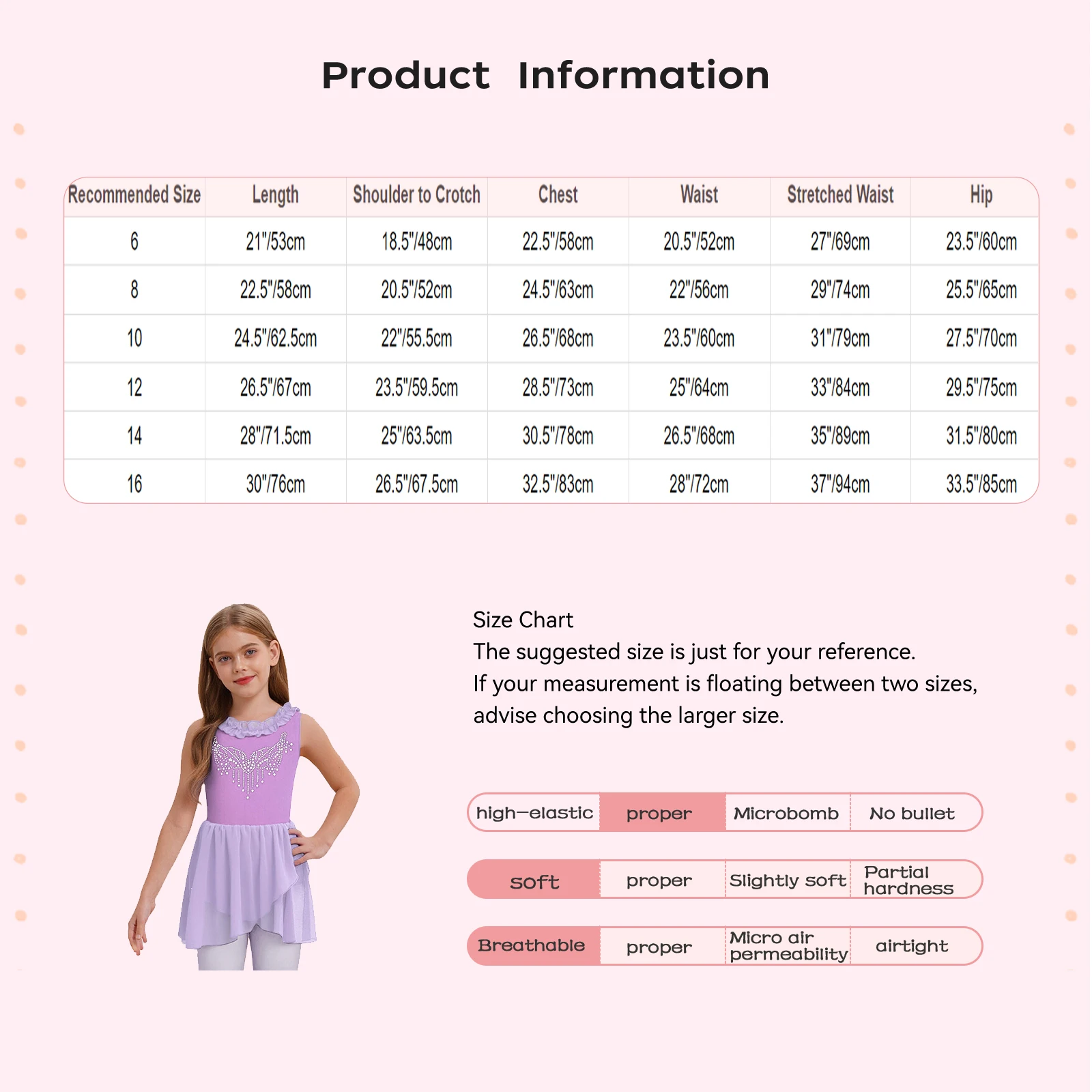 أطفال بنات الشكل التزلج على الجليد أداء زي بلا أكمام لامعة الراين الجمباز الباليه الرقص البهلوانية يوتار فستان