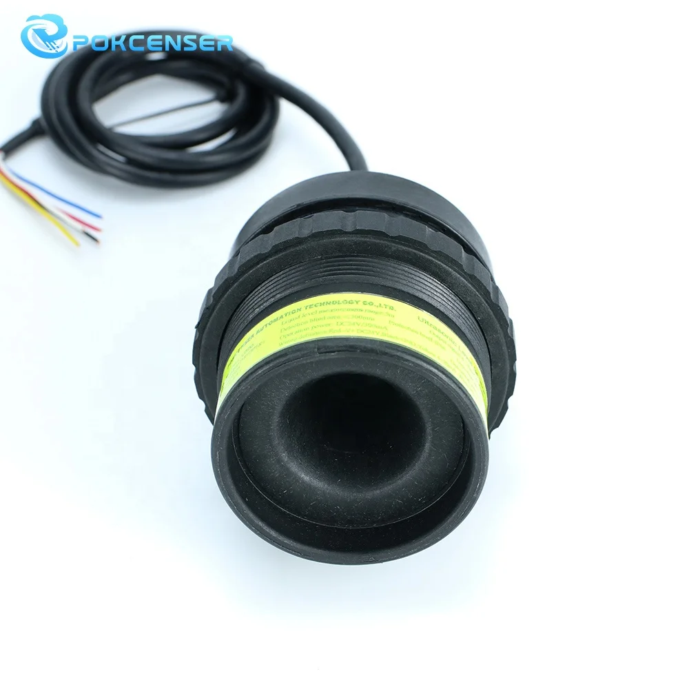 Pokcenser OEM PWL-U500 Explosion-proof IP68 Ultrasonic Level Sensor with 24VDC/12VDC Power and 4-20mA Output