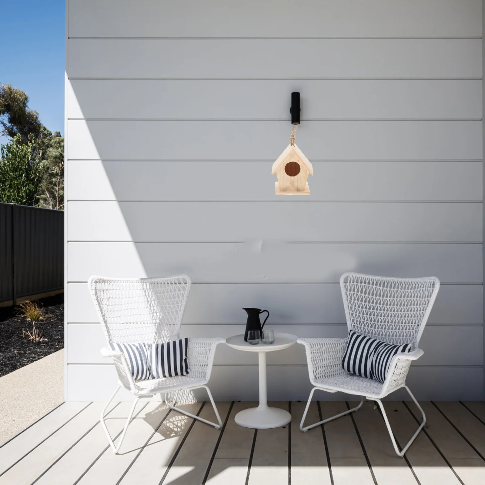 

5Pcs Simulated Bird Nest Mini Decorative Props Artificial Bird Pendant Creative Garden Home Wedding Party Supply