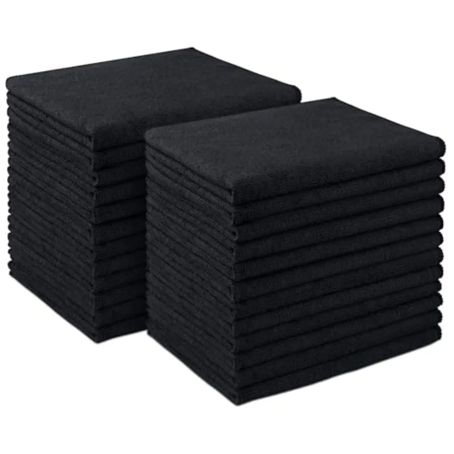 

Microfiber Cleaning Cloth Pack, Microfiber Towels for Cars, Soft and Absorbent Cleaning Rags, Premium Lint Free Shop Towels for