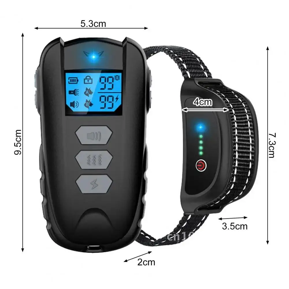 

Electric Dog Training Collar with Remote Dog 4 Modes E-Collar Medium Large Control Collar for Dogs Shock Small Rechargeable