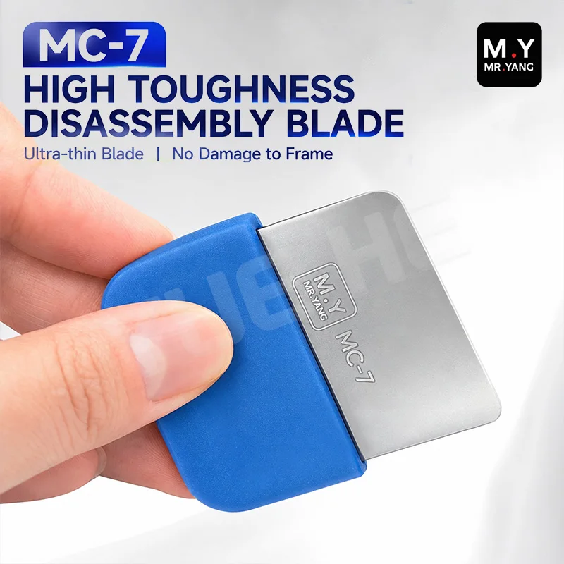 MY MC7 Disassembly Pry Blade For Cellphone Screen Opening Wide Tip No Damage Frame Anti Slip Handle Phone Repair Hand Tools