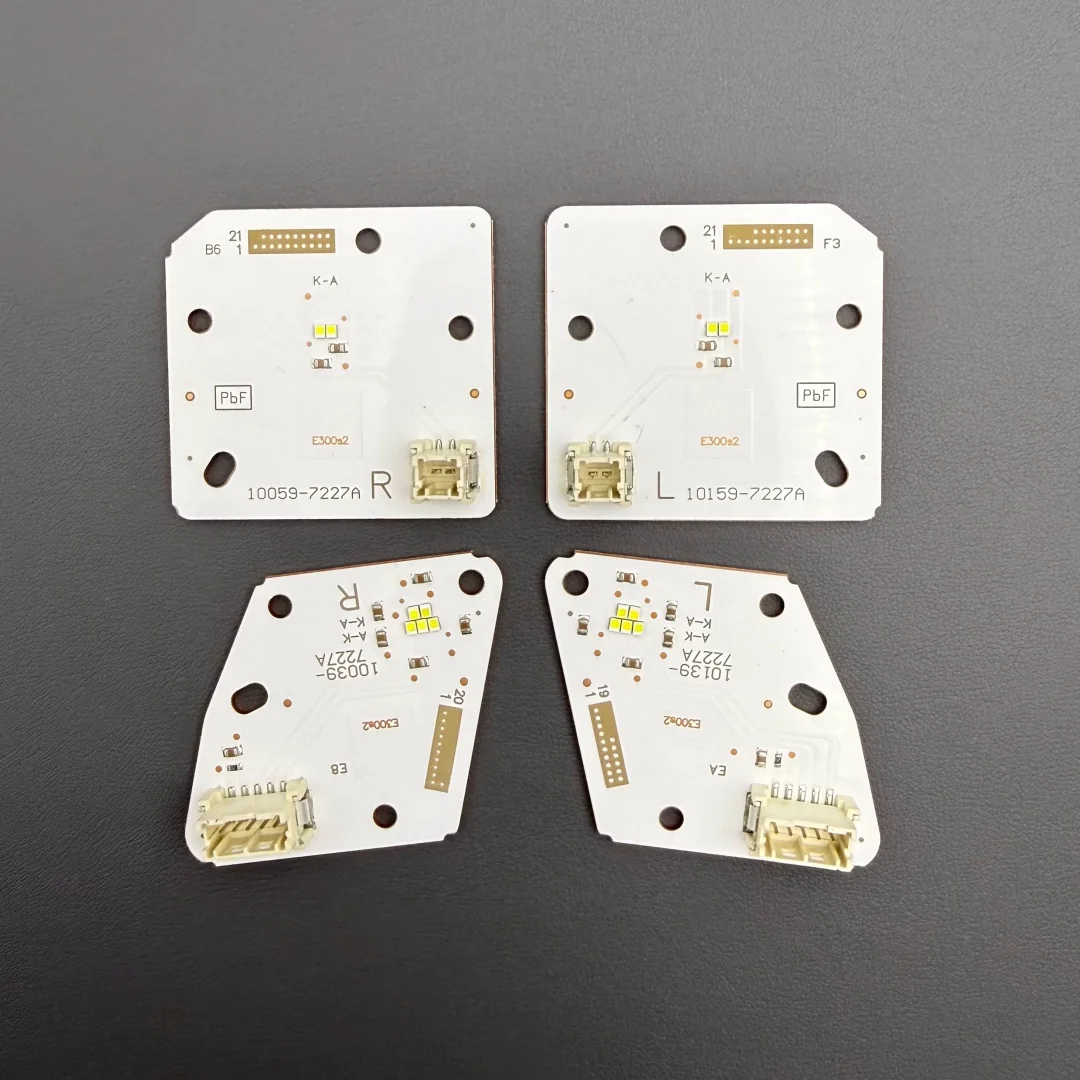 

NEW LED Headlight DRL Module LED Board White Color For 3-eyes 4-eyes Headlight For LEXUS ES ES250 ES300 ES350 2018-2020