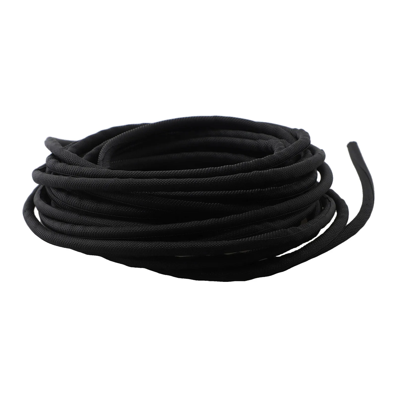 5mm*10m High-Temp Wire Wrap Abrasion Resistant Adjustable Length Easy To Install Fire Resistant PET Polyethylene Terepthalate