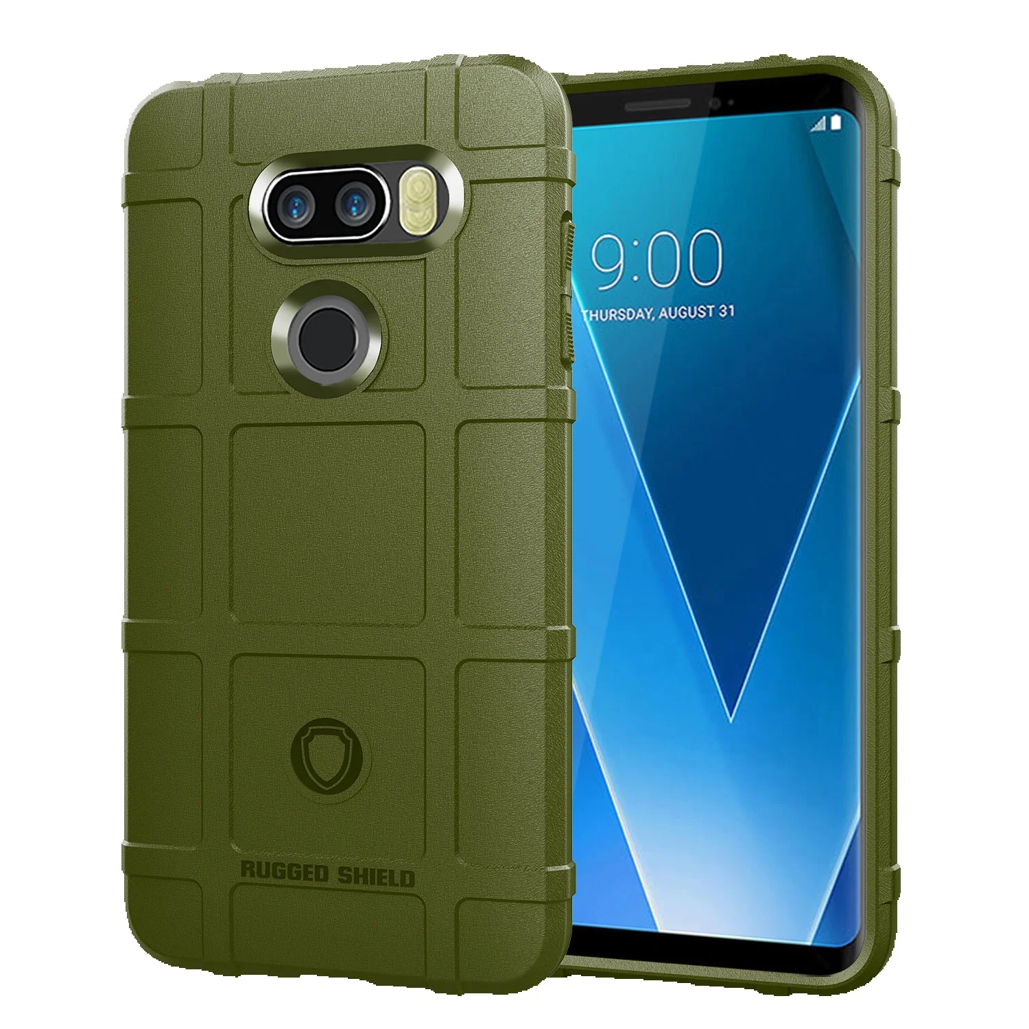 Armor Rubber Cases For Lg V30 V30+ V35 V30S ThinQ Shockproof Shield Phone Cover For LG V30 Plus V30s+ Thinq Soft Matte Case