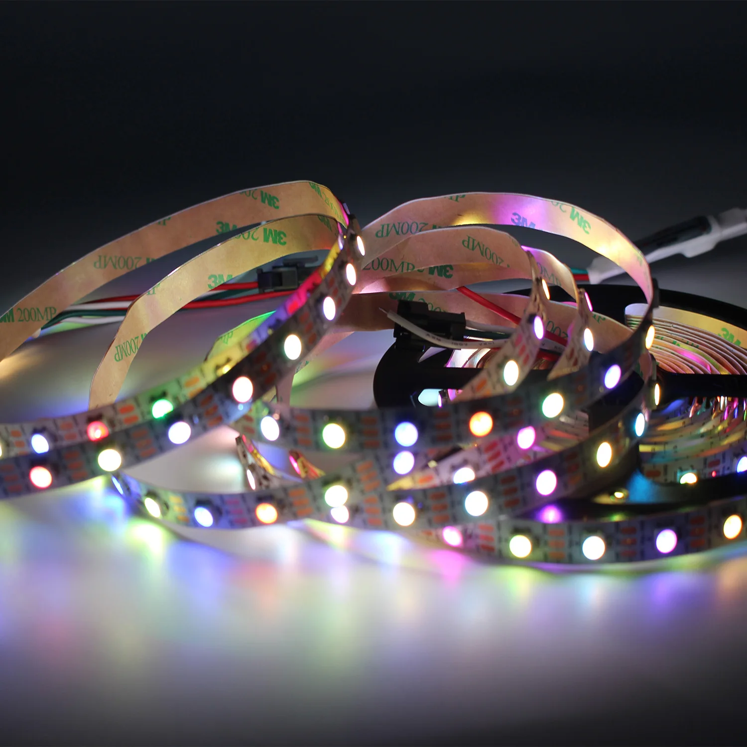 1m/4m/5m SK6812 (similar ws2812b ) RGBW 4 in 1 30/60/144 leds/pixles/m;individual addressable led strip IP30/IP65/IP67 DC5V