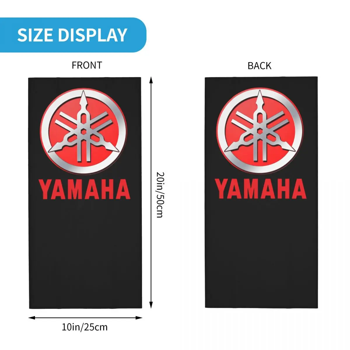 Y-Yamahas Moto Motorcycle Bandana Neck Cover Printed Balaclavas Wrap Scarf Warm Headwear Running Unisex Adult Winter