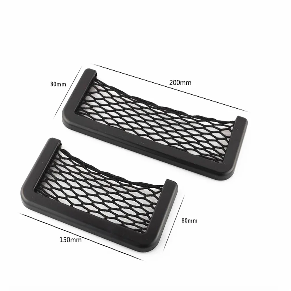 Universal Car storage net pocket for Alfa Romeo Giulia Stelvio MiTo Giulietta Tonale ALFA 4C Disco Volante Gloria